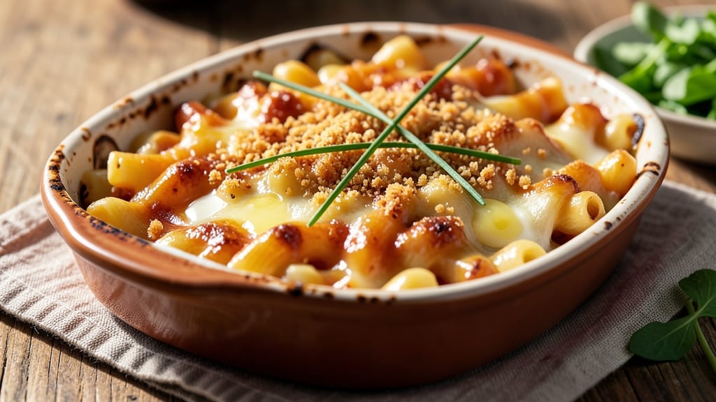 Bakedmac and Cheese Recipe: Crispy Breadcrumb Crust, Silky Stovetop Start