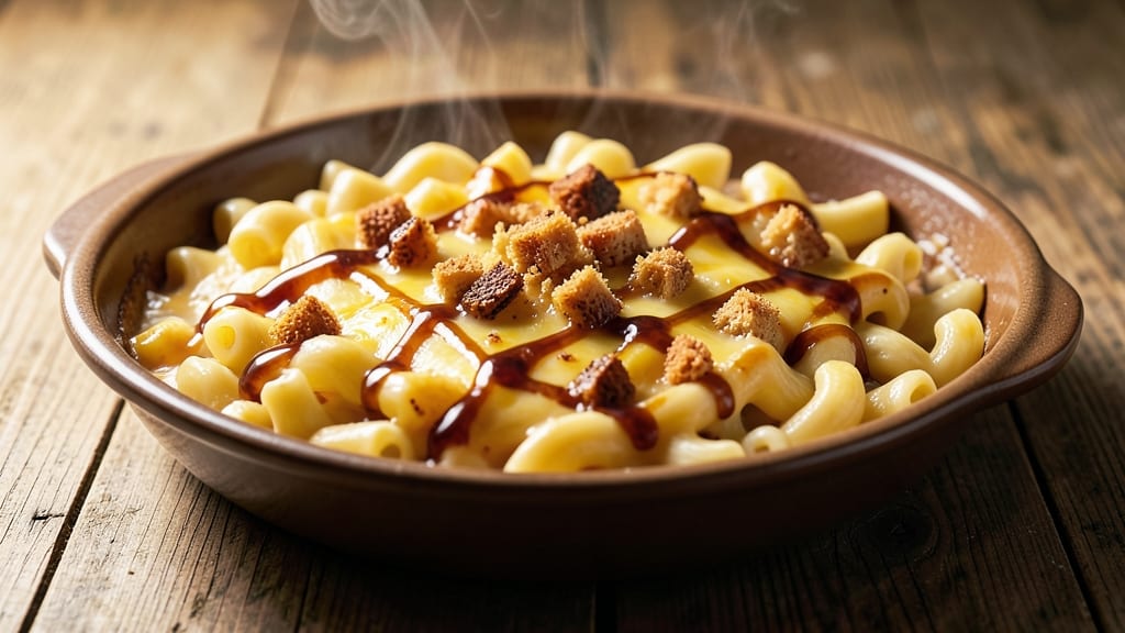 Andrew Gruel's Mac and Cheese Recipe: Smoky Lager and Sharp Cheddar Crust Magic