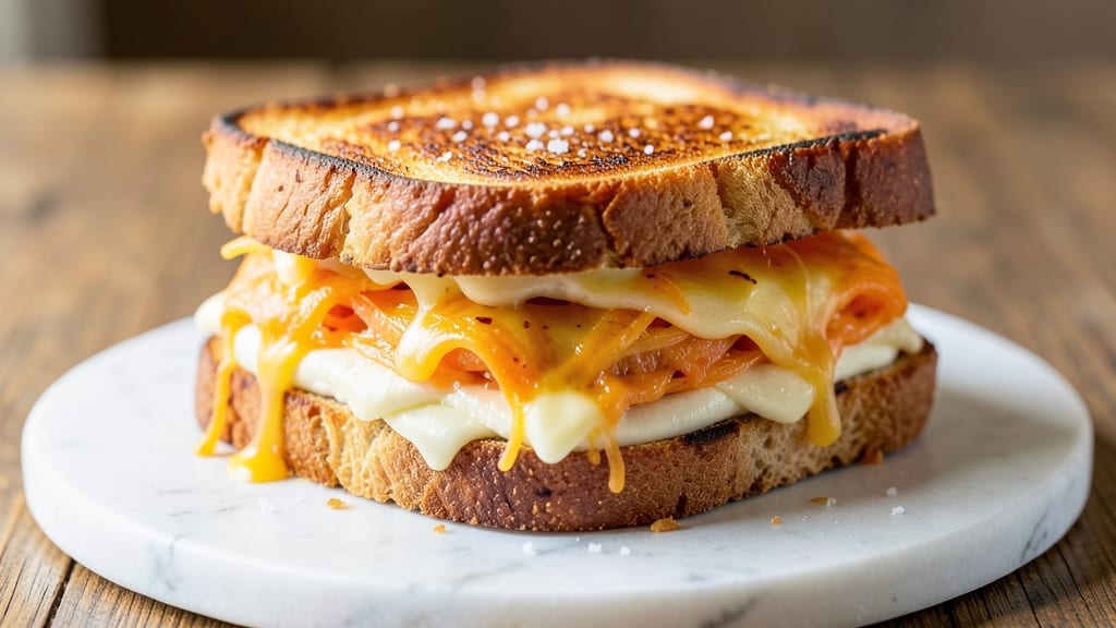 Air Fryer Toasted Cheese Sandwich Recipe: Crispy Crusts and Melty Magic in 10 Minutes