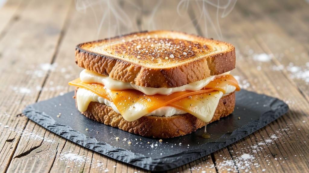 Airfryer Grilled Cheese Recipe: Crispy Crust, Melty Pull-Apart Magic