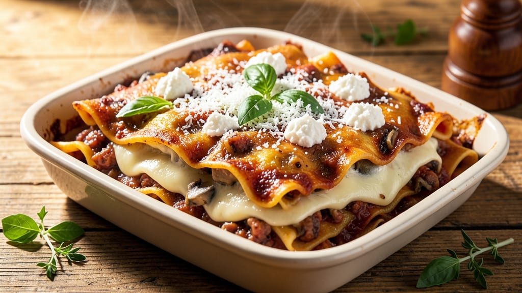 Authentic Italian Cheese Lasagna Recipe: Layered Traditions With Crispy Top and Al Dente Noodles