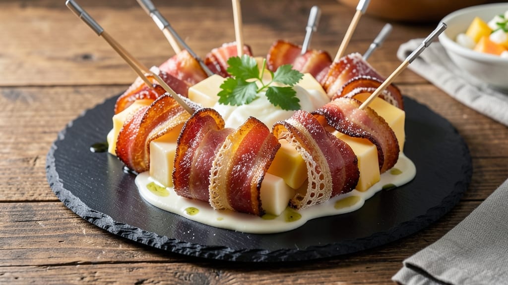 Bacon Cheese Bomb Recipe: Crispy-Topped Cheese Pulls With Smoky Bacon Crunch