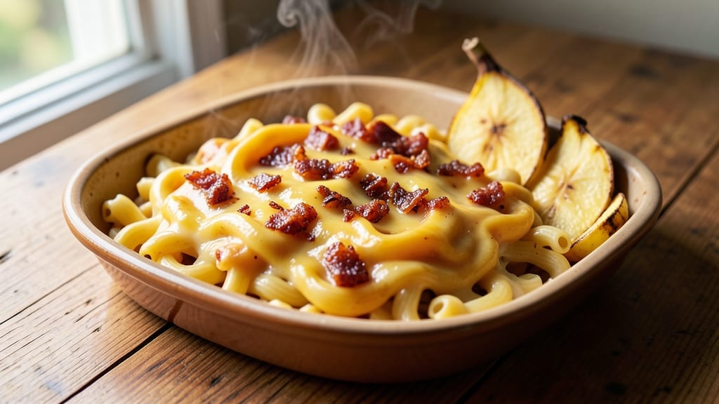 Baked Mac and Cheese Filipino Recipe: Crispy Garlic Breadcrumb Crust with Silky Egg Yolk Sauce