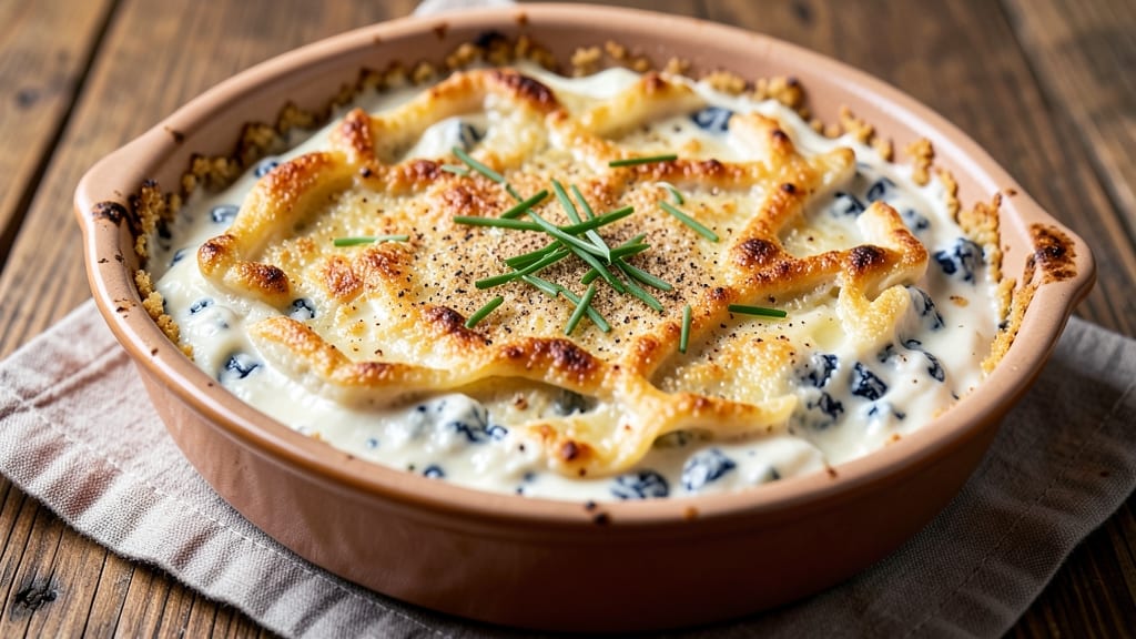 Baked Blue Cheese Dip Recipe: Crispy Top, Tangy Pull-Apart Bliss