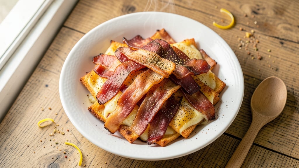 Bacon Cheese Crisps Recipe: Smoky-Salty Crunch With Gooey Pull-Apart Centers