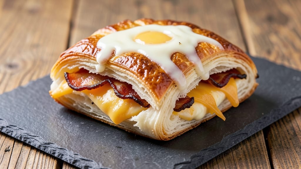 Bacon and Cheese Sausage Rolls Recipe: Flaky Pastry Wrapped in Smoky-Sweet Crunch