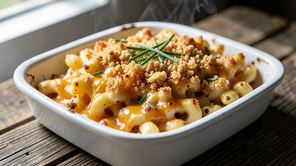 Air Fryer Mac And Cheese Recipe: Crispy Breadcrumbs Meet Silky Cheese Rivers