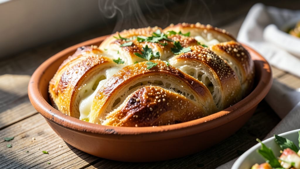 Arabic Cheese Bread Recipe: Flaky Layers With Spiced Za'atar Crunch