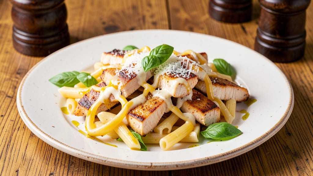 Applebee's Three Cheese Chicken Penne Copycat Recipe: Crispy-Topped Cheese Rivers You'll Crave