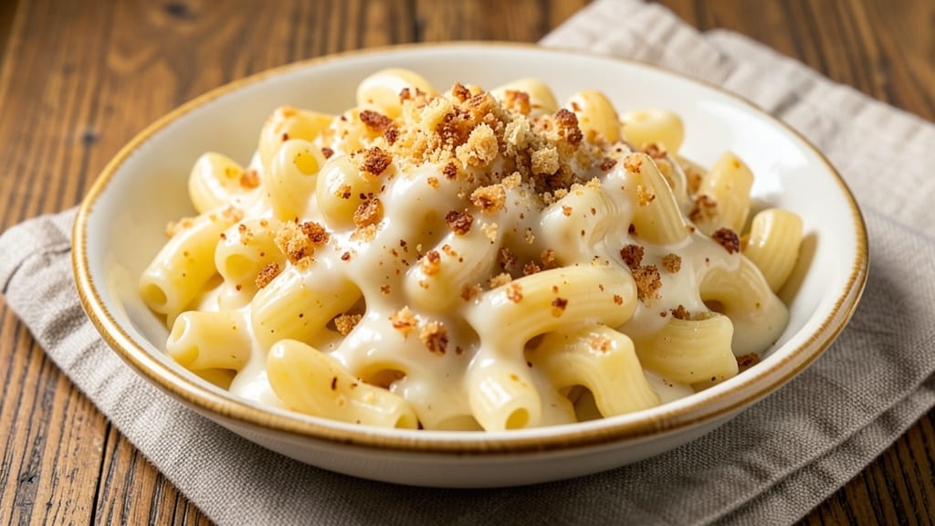 Amy Ruth's Mac And Cheese Recipe: Crispy Breadcrumb Crown Over Gooey Cheddar Rivers