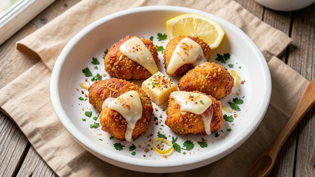 Babybel Cheese Chicken Recipe: Crunchy Cheese Shells With Juicy Chicken Hearts