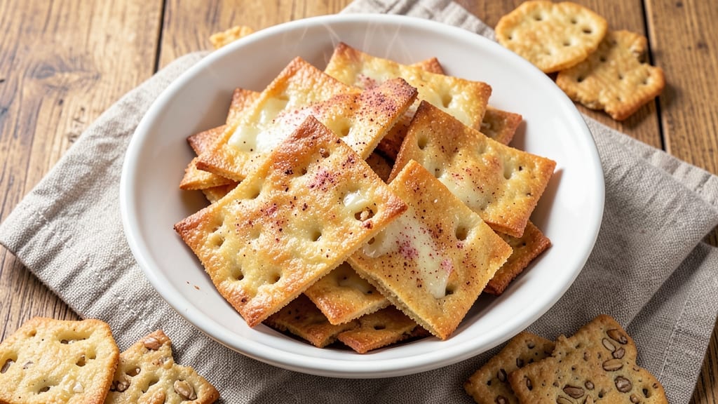Asiago Cheese Crackers Recipe: Crispy Shards With Nutty Pull-Apart Magic