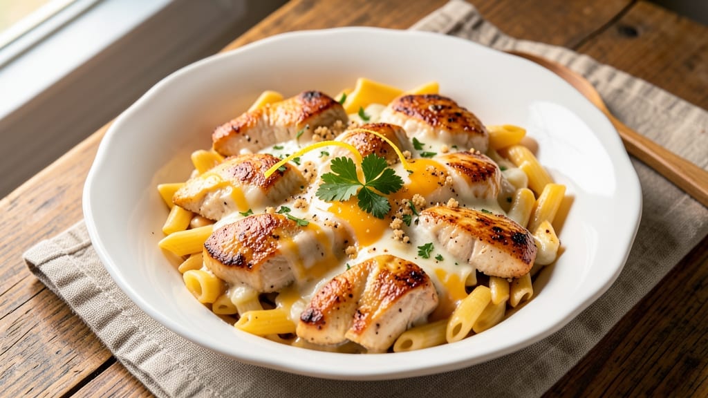 Applebee's Three Cheese Chicken Penne Sauce Recipe: Crispy Top, Gooey Pull-Apart Cheese Rivers