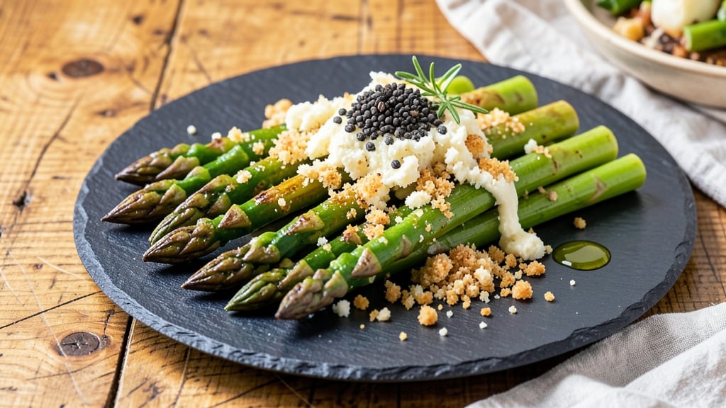 Asparagus Recipe with Parmesan Cheese and Breadcrumbs: Crispy-Topped Bites in 20 Minutes