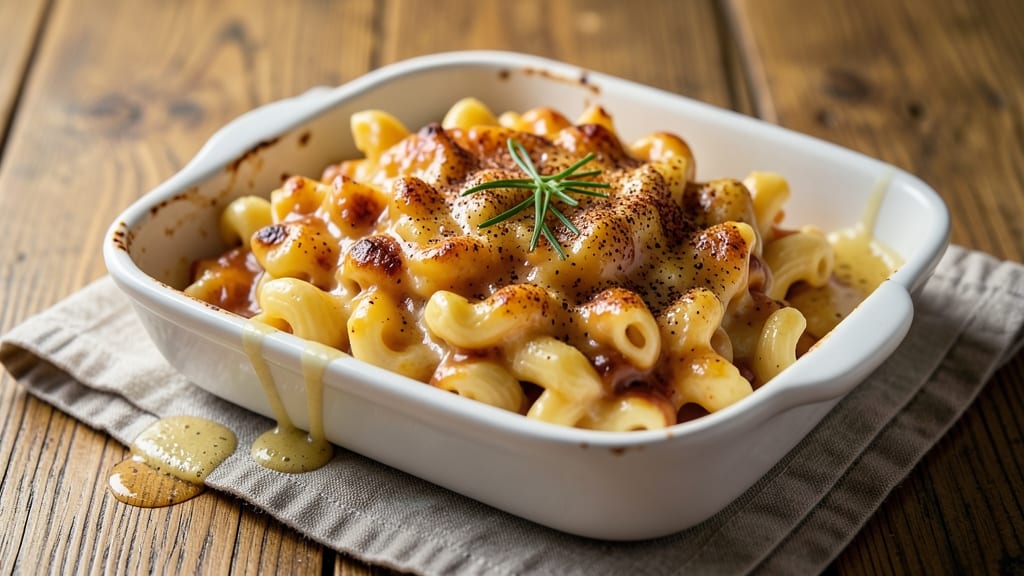 Antoni Porowski's Mac and Cheese Recipe: Triple-Cheese Layers With Crispy Breadcrumb Crown