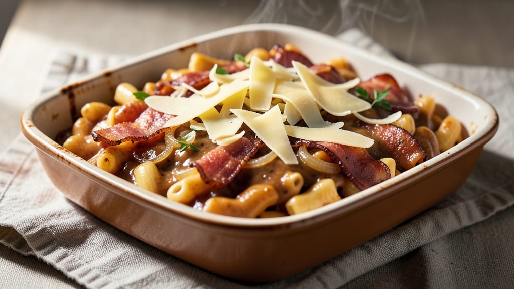 Barbecue Macaroni and Cheese Recipe: Smoky Crisp Top Meets Gooey Pull-Apart Magic