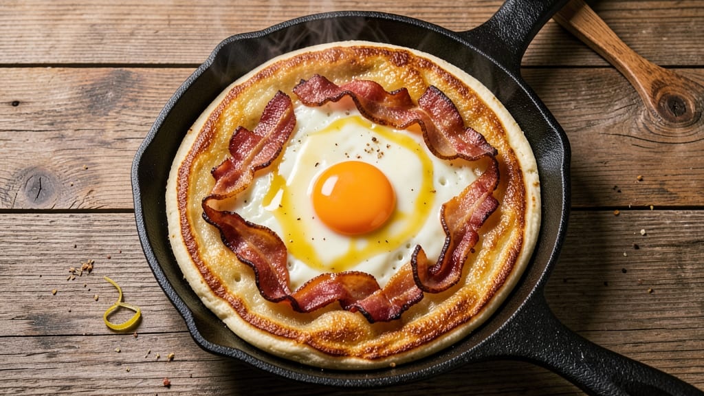 Bacon, Egg, and Cheese McGriddle Recipe: Crispy Griddle Stacks With Runny Yolk Magic