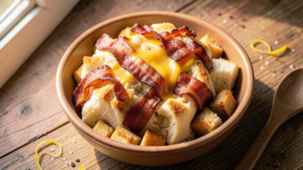 Bacon and Cheese Monkey Bread Recipe: Crispy Pull-Apart Bites With Smoky Cheddar Streaks