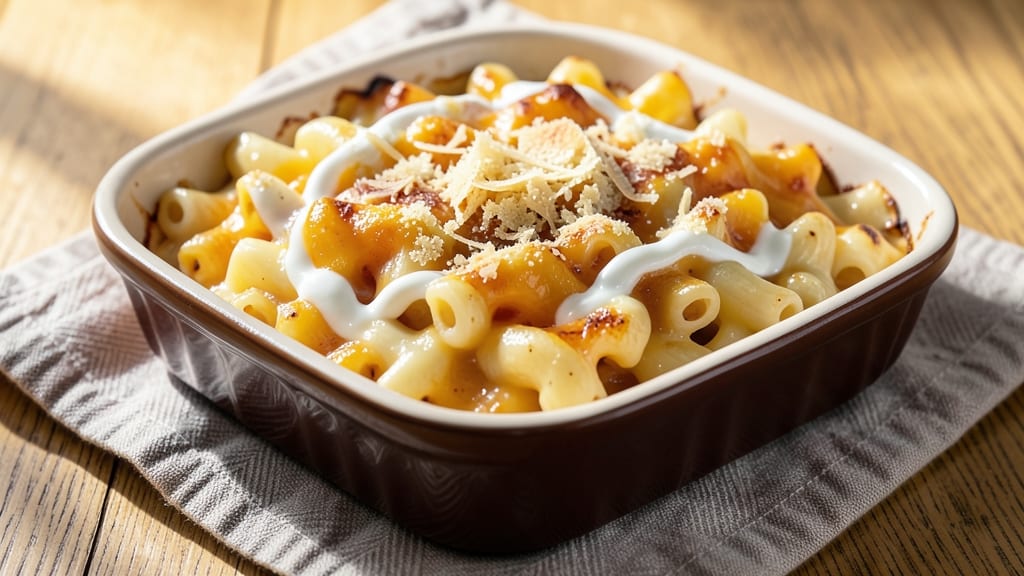 Aryahungry Mac and Cheese Recipe: Crispy Breadcrumb Crust With Gooey Cheddar Pulls