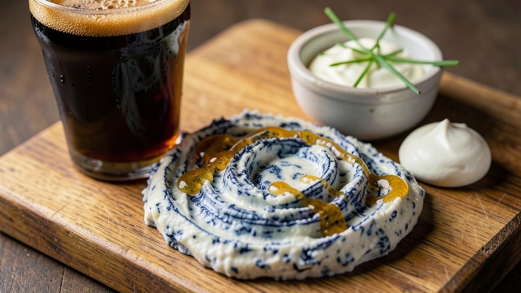 Bar Bill Blue Cheese Recipe: Brewed Beer and Sharp Cheese Bites