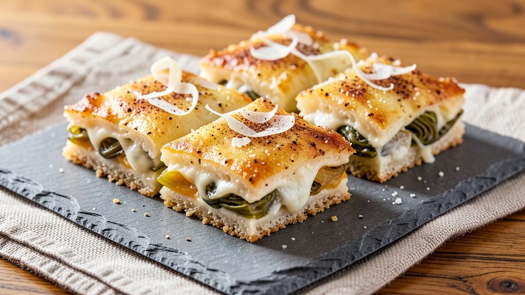 Artichoke Cheese Squares Recipe: Crispy Top, Gooey Pull-Apart Bites