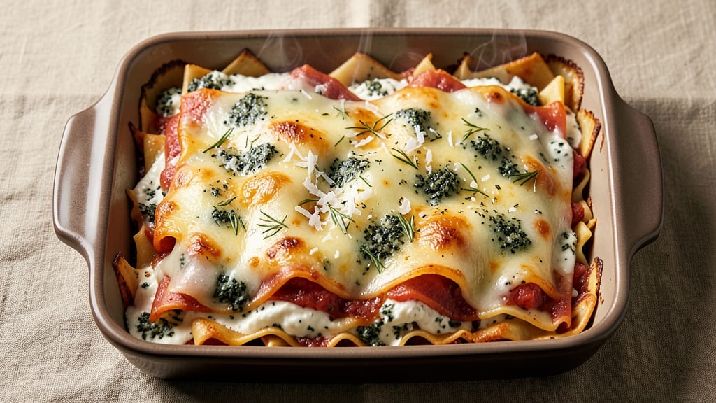 7 Cheese Lasagna Recipe: Layered Cheese Extravaganza With Crispy Top
