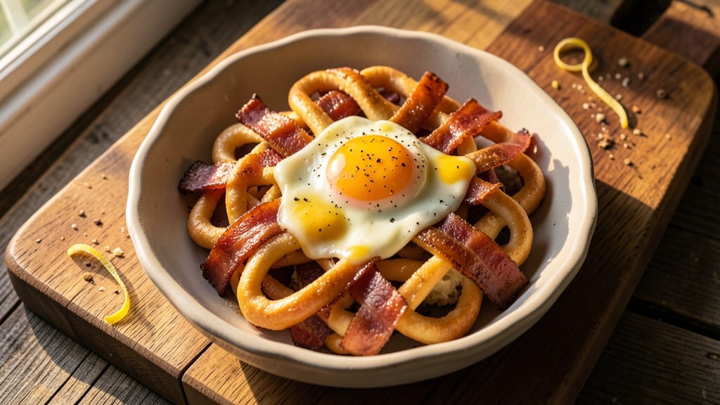 Bacon, Egg, and Cheese Monkey Bread Recipe: Crispy Pull-Apart Bites With Runny Yolk Magic